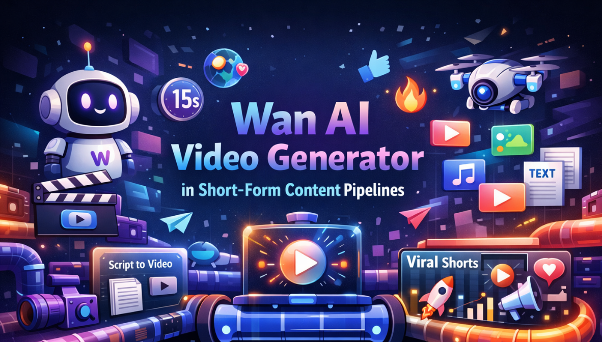 Wan AI Video Generator in Short-Form Content Pipelines