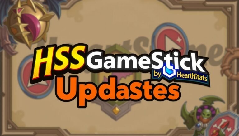 hssgamestick updates by hearthstats
