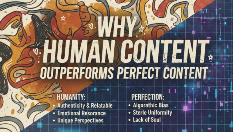 Why Human Content Outperforms Perfect Content