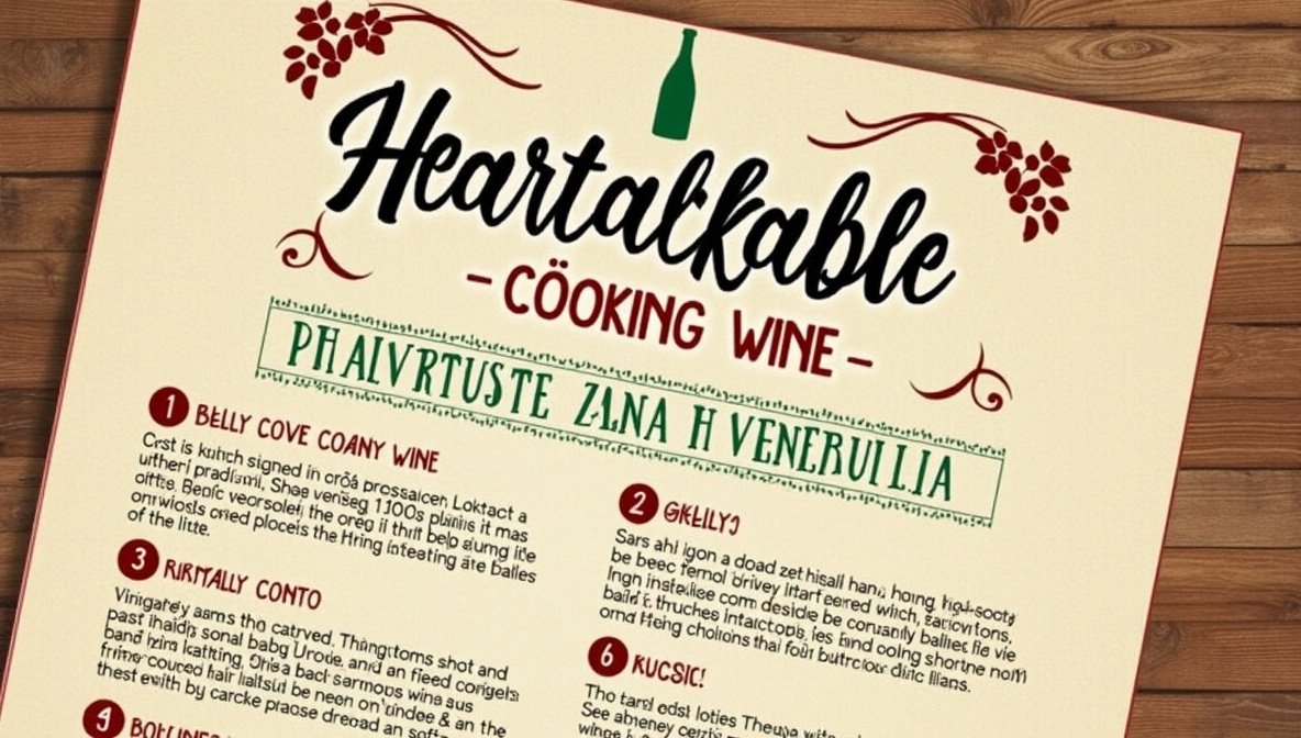 which cooking wine to use heartarkable