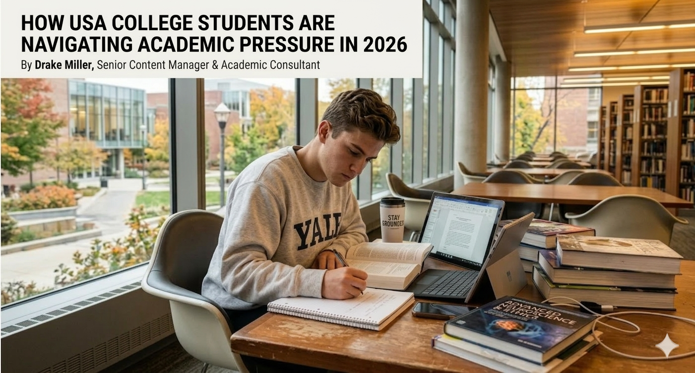 How USA College Students Manage Academic Pressure in 2026