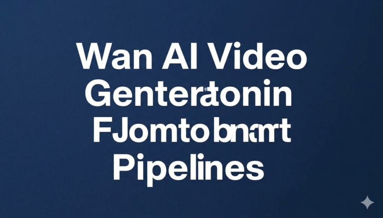 Wan AI video generator