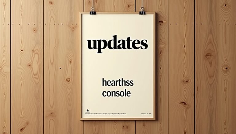 updates hearthssconsole
