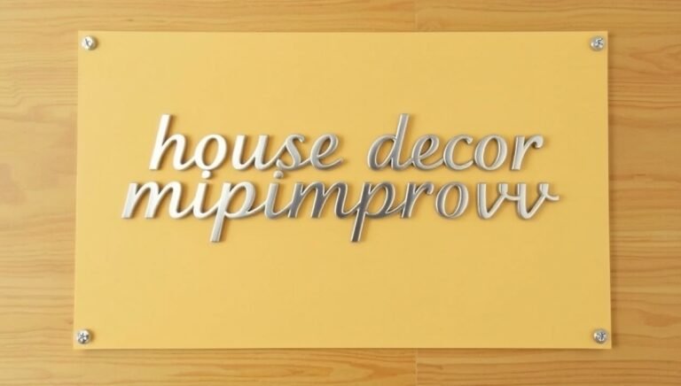 house decor mipimprov